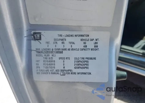 2003 Oldsmobile Alero Gl1 z USA, uszkodzony, nr VIN 1G3NL52E03C136568